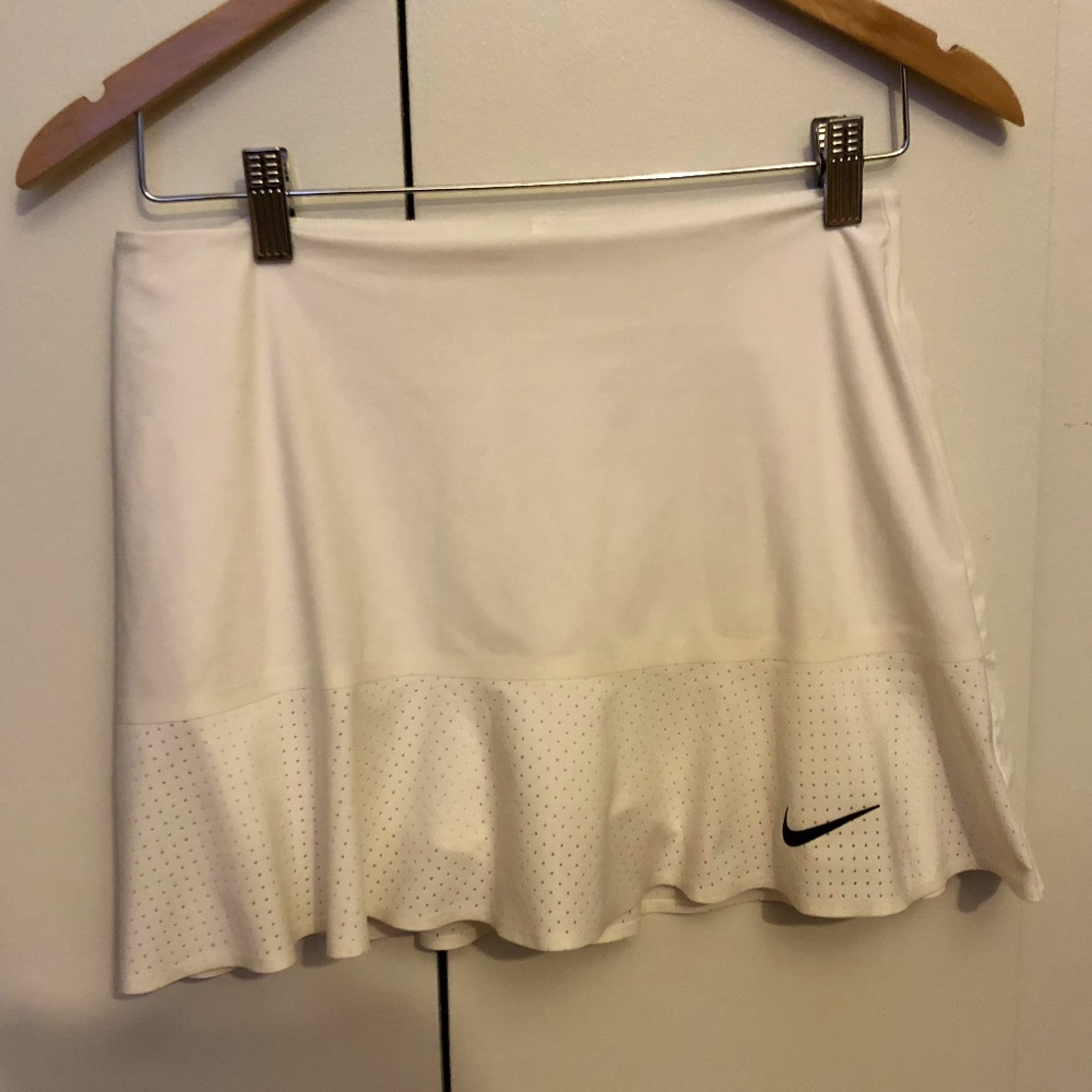 Nike White Tennis Skirt